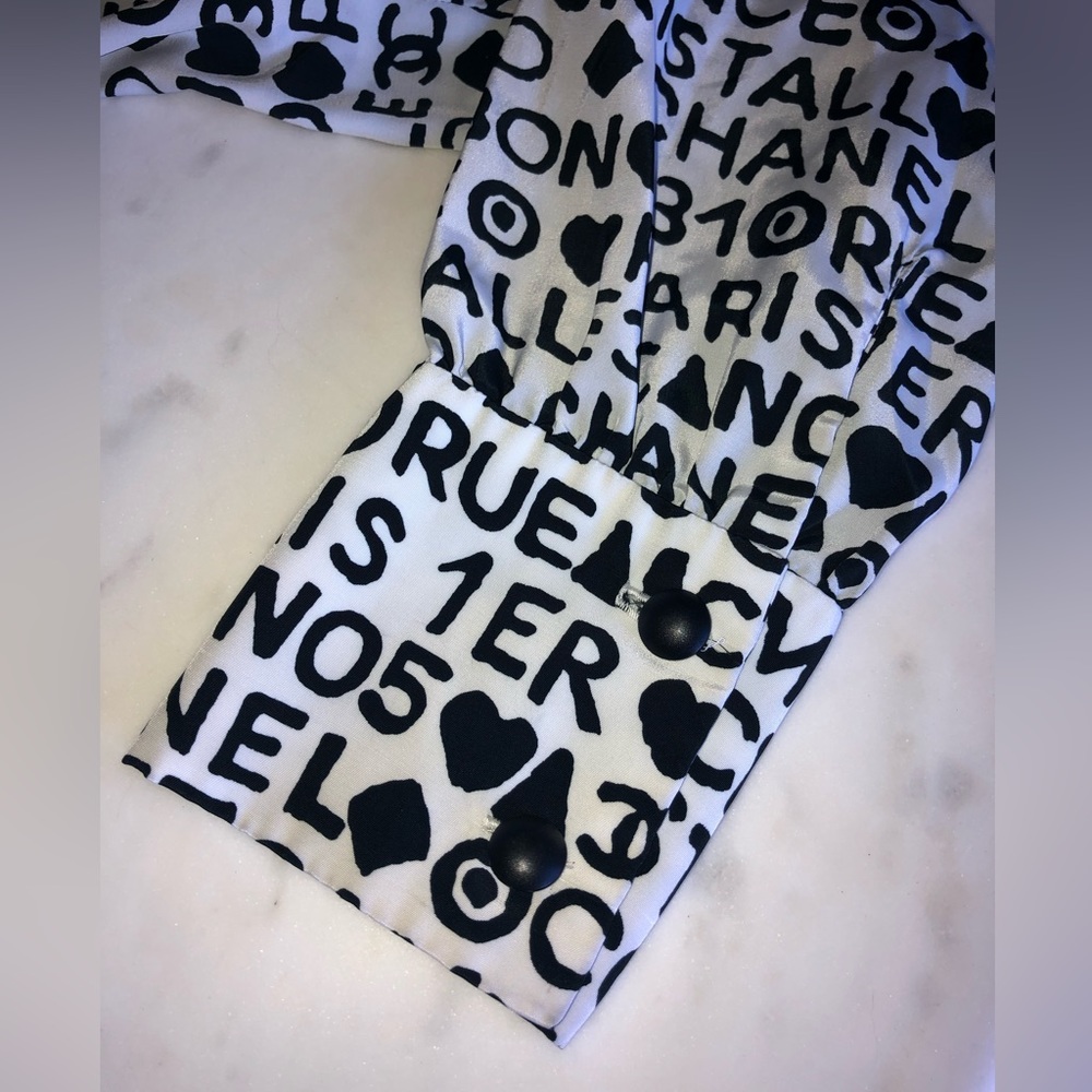 COCO CHANEL SHIRT, VINTAGE, SM - Picture 5 of 8